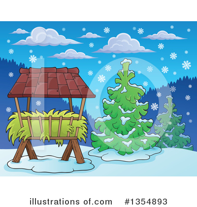 Royalty-Free (RF) Winter Clipart Illustration by visekart - Stock Sample #1354893