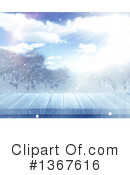 Winter Clipart #1367616 by KJ Pargeter