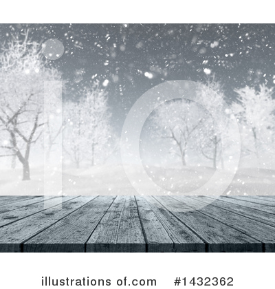 Royalty-Free (RF) Winter Clipart Illustration by KJ Pargeter - Stock Sample #1432362