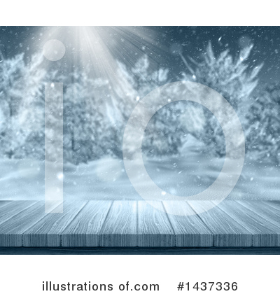 Royalty-Free (RF) Winter Clipart Illustration by KJ Pargeter - Stock Sample #1437336