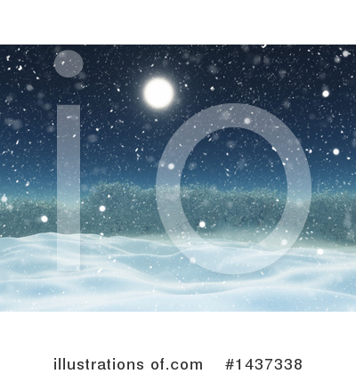 Royalty-Free (RF) Winter Clipart Illustration by KJ Pargeter - Stock Sample #1437338