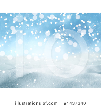 Royalty-Free (RF) Winter Clipart Illustration by KJ Pargeter - Stock Sample #1437340