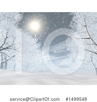 Royalty-Free (RF) Winter Clipart Illustration by KJ Pargeter - Stock Sample #1499548