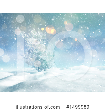 Royalty-Free (RF) Winter Clipart Illustration by KJ Pargeter - Stock Sample #1499989