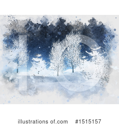 Royalty-Free (RF) Winter Clipart Illustration by KJ Pargeter - Stock Sample #1515157