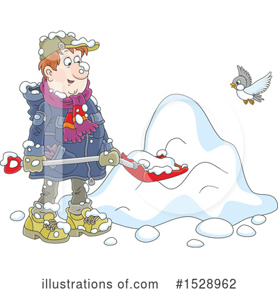 Royalty-Free (RF) Winter Clipart Illustration by Alex Bannykh - Stock Sample #1528962