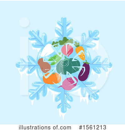 Snowflake Clipart #1561213 by BNP Design Studio
