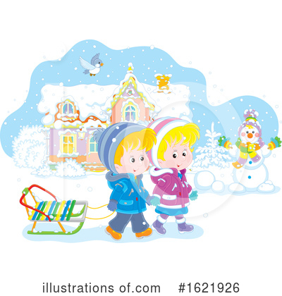 Royalty-Free (RF) Winter Clipart Illustration by Alex Bannykh - Stock Sample #1621926