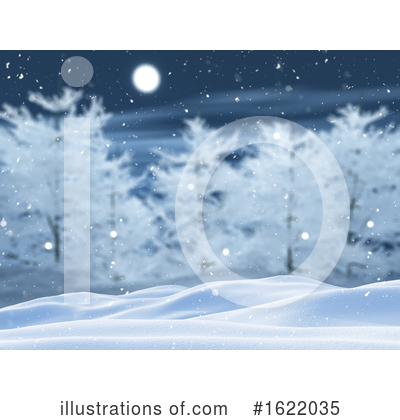 Royalty-Free (RF) Winter Clipart Illustration by KJ Pargeter - Stock Sample #1622035