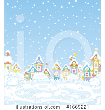 Royalty-Free (RF) Winter Clipart Illustration by Alex Bannykh - Stock Sample #1669221