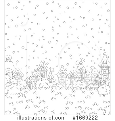 Royalty-Free (RF) Winter Clipart Illustration by Alex Bannykh - Stock Sample #1669222