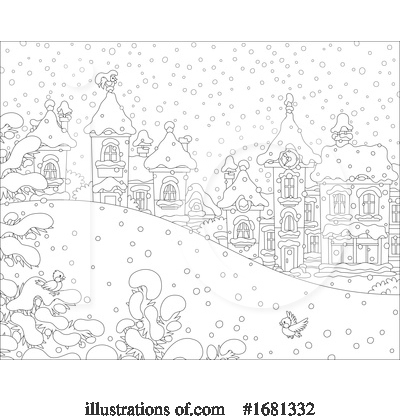 Royalty-Free (RF) Winter Clipart Illustration by Alex Bannykh - Stock Sample #1681332