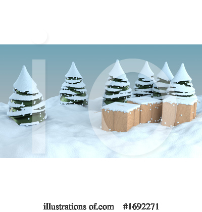 Royalty-Free (RF) Winter Clipart Illustration by KJ Pargeter - Stock Sample #1692271
