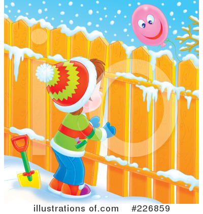 Royalty-Free (RF) Winter Clipart Illustration by Alex Bannykh - Stock Sample #226859