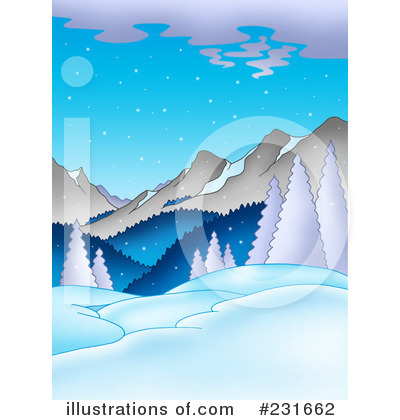 Royalty-Free (RF) Winter Clipart Illustration by visekart - Stock Sample #231662