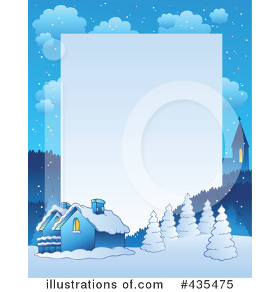 Royalty-Free (RF) Winter Clipart Illustration by visekart - Stock Sample #435475