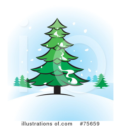 Royalty-Free (RF) Winter Clipart Illustration by Lal Perera - Stock Sample #75659