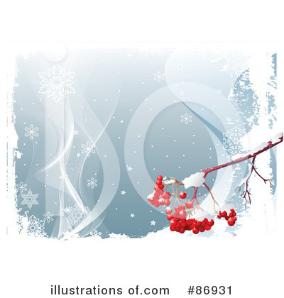 Royalty-Free (RF) Winter Clipart Illustration by Pushkin - Stock Sample #86931