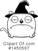 Witch Cat Clipart #1450597 by Cory Thoman