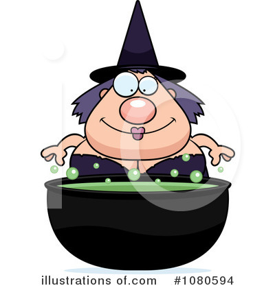 Royalty-Free (RF) Witch Clipart Illustration by Cory Thoman - Stock Sample #1080594
