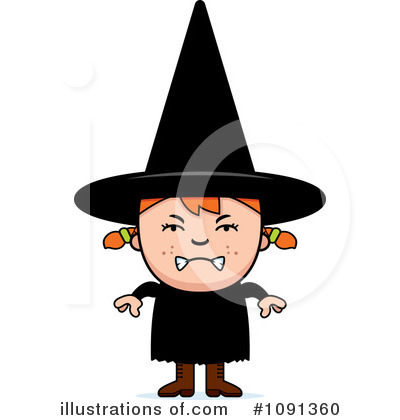 Royalty-Free (RF) Witch Clipart Illustration by Cory Thoman - Stock Sample #1091360