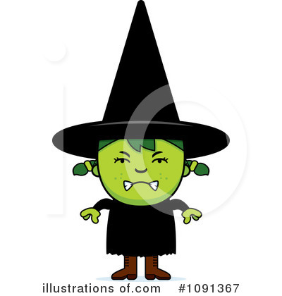 Royalty-Free (RF) Witch Clipart Illustration by Cory Thoman - Stock Sample #1091367