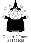Witch Clipart #1156929 by Cory Thoman