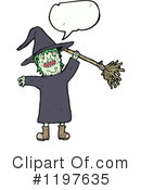 Witch Clipart #1197635 by lineartestpilot