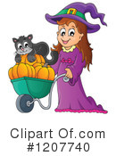 Witch Clipart #1207740 by visekart