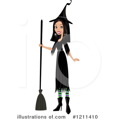 Witch Costume Clipart #1211410 by peachidesigns