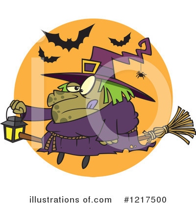 Witch Clipart #1217500 by toonaday