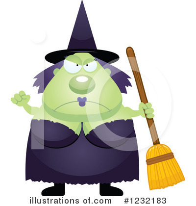 Royalty-Free (RF) Witch Clipart Illustration by Cory Thoman - Stock Sample #1232183