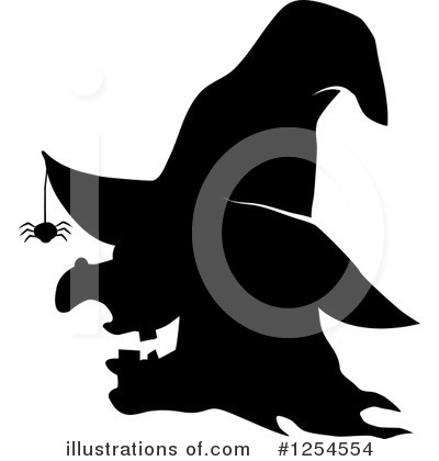 Royalty-Free (RF) Witch Clipart Illustration by Vector Tradition SM - Stock Sample #1254554