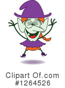 Witch Clipart #1264526 by Zooco