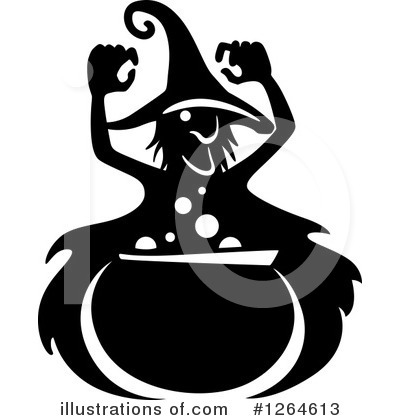 Witch Clipart #1264613 by Vector Tradition SM