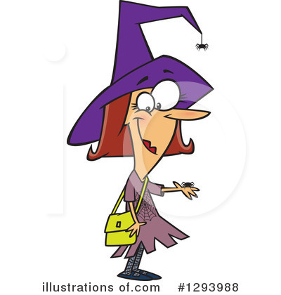 Witch Clipart #1293988 by toonaday