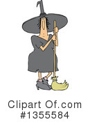Witch Clipart #1355584 by djart