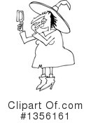 Witch Clipart #1356161 by djart