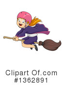 Witch Clipart #1362891 by BNP Design Studio