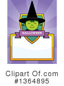 Witch Clipart #1364895 by Cory Thoman