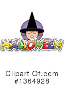 Witch Clipart #1364928 by Cory Thoman