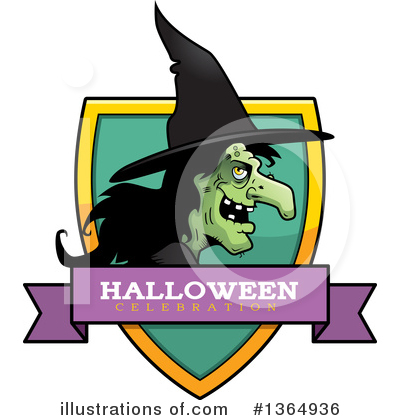 Royalty-Free (RF) Witch Clipart Illustration by Cory Thoman - Stock Sample #1364936