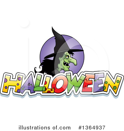 Royalty-Free (RF) Witch Clipart Illustration by Cory Thoman - Stock Sample #1364937