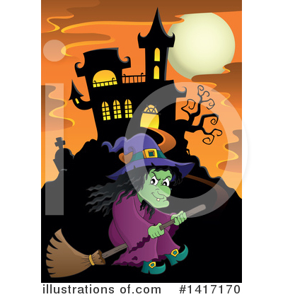 Broomstick Clipart #1417170 by visekart