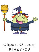 Witch Clipart #1427759 by Hit Toon