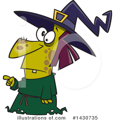 Witch Clipart #1430735 by toonaday