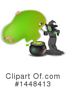 Witch Clipart #1448413 by Graphics RF