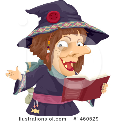 Royalty-Free (RF) Witch Clipart Illustration by BNP Design Studio - Stock Sample #1460529