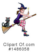 Witch Clipart #1486058 by AtStockIllustration