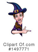 Witch Clipart #1497771 by AtStockIllustration